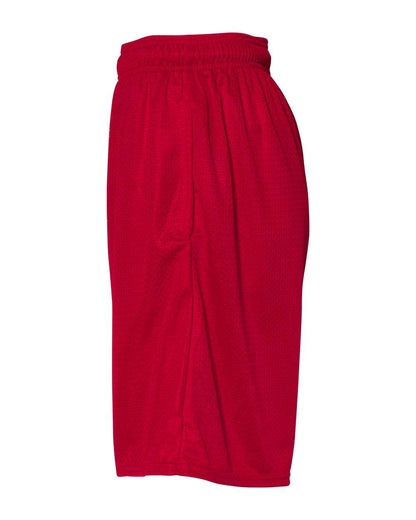 Russell Athletic Men's 9" Dri-Power® Tricot Mesh Shorts with Pockets 651AFM #color_True Red