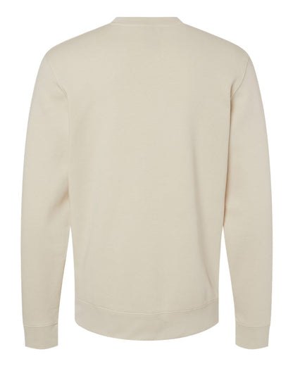 J. America Unisex BTB Fleece Crewneck Sweatshirt 8721 #color_Oyster