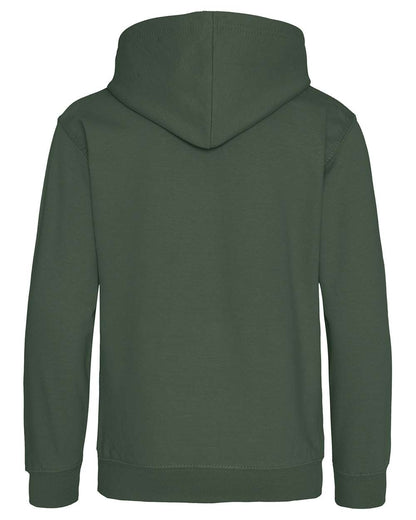 AWDis Youth Hooded Sweatshirt JHY001 #color_Bottle Green