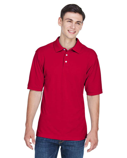 Harriton Men's Easy Blend™ Polo M265 #colormdl_Red