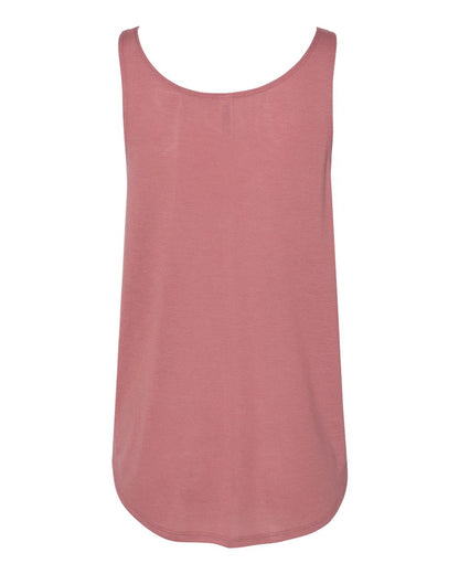 BELLA + CANVAS Women's Flowy Tank with Side Slit 8802 #color_Mauve