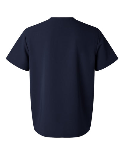 Jaanuu Men's Holmes Everyday 1-Pocket Scrub V-Neck Top M10001 #color_Midnight Navy