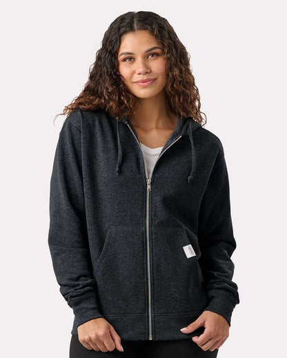 Recover Unisex Full-Zip Hooded Sweatshirt RC1090 #colormdl_Charcoal