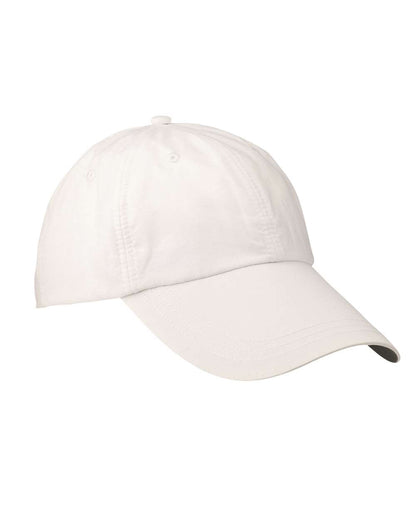 Adams Headwear Low-Profile Cap with Elongated Bill SH101 #color_White
