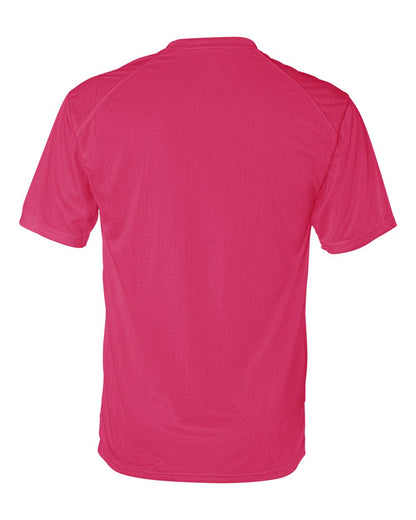 Badger B-Core Sport Shoulders T-Shirt 4120 #color_Hot Coral