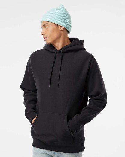 Independent Trading Co. Legend - Premium Heavyweight Cross-Grain Hooded Sweatshirt IND5000P #colormdl_Black