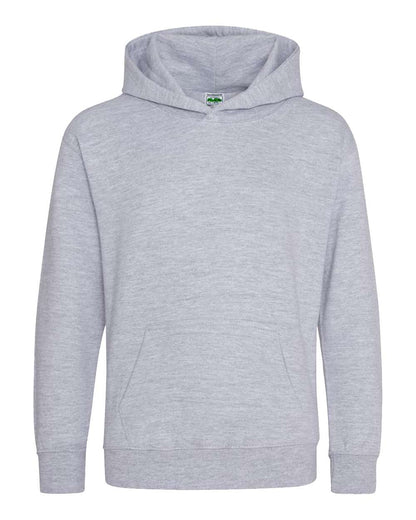 AWDis Youth Hooded Sweatshirt JHY001 #color_Heather Grey