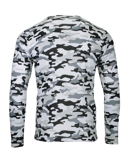 Paragon Men's Woodland Performance Long Sleeve T-Shirt 238 #color_Arctic Camo
