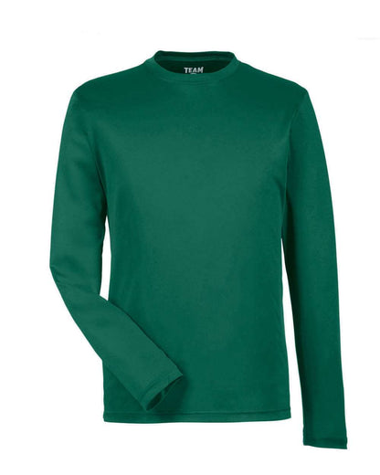 Team 365 Men's Zone Performance Long Sleeve T-Shirt TT11L #color_Sport Forest