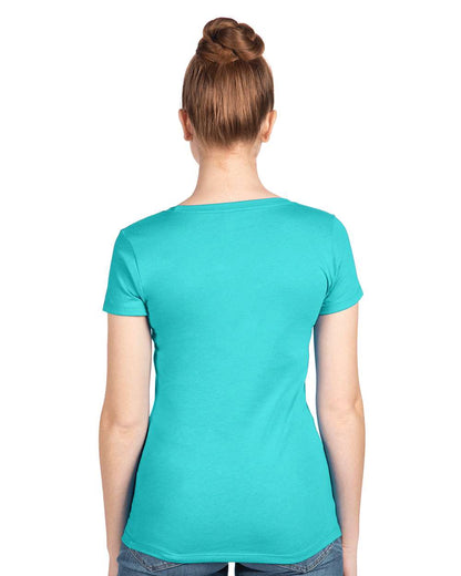 Next Level Women's Ideal T-Shirt 1510 #colormdl_Tahiti Blue