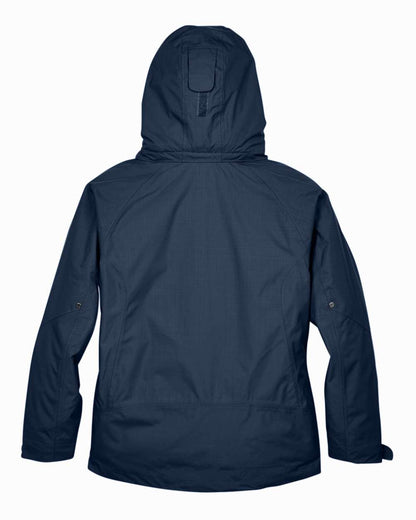 North End Women's Caprice 3-in-1 Jacket with Soft Shell Liner 78178 #color_Classic Navy
