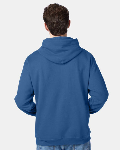 Hanes Unisex EcoSmart® Hooded Sweatshirt P170 #colormdl_Denim Blue