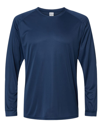 Paragon Unisex Long Islander Performance Long Sleeve T-Shirt 210 #color_Navy