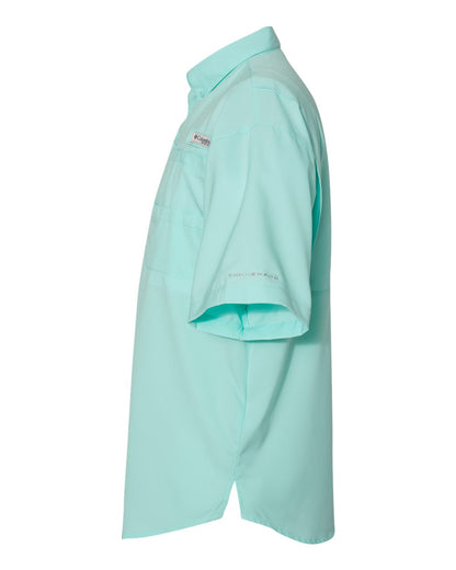 Columbia PFG Tamiami™ II Short Sleeve Shirt 212468 #color_Gulf Stream