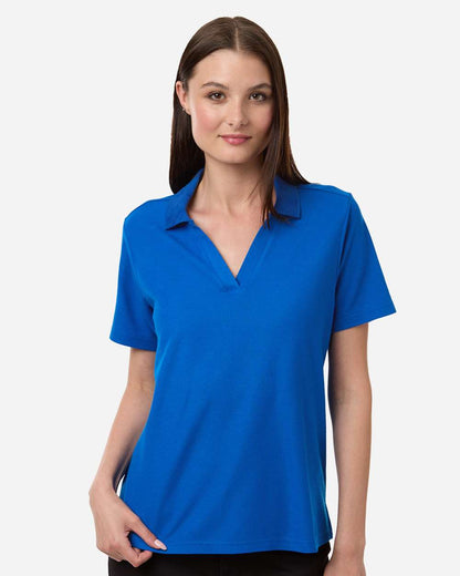 CORE365 Women's Resolve CVC Performance Pique Polo CE106W #colormdl_True Royal