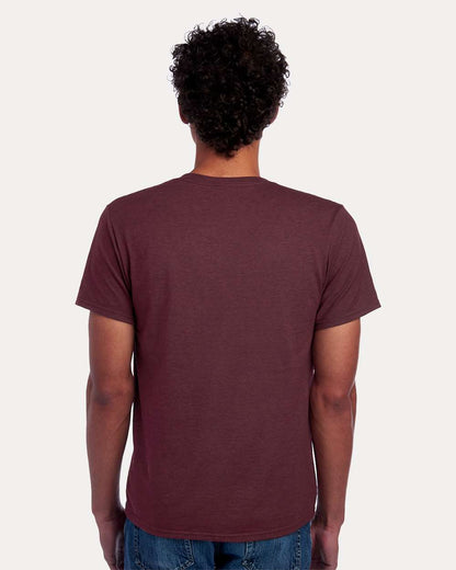 JERZEES Premium Blend Ring-Spun T-Shirt 560MR #colormdl_Maroon Heather