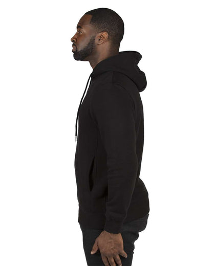 Threadfast Apparel Unisex Ultimate Fleece Pullover Hooded Sweatshirt 320H #colormdl_Black