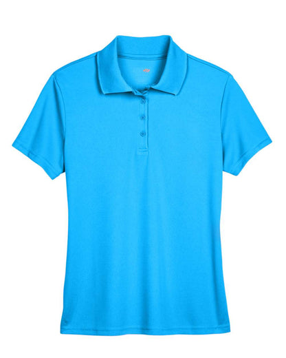 CORE365 Women's Origin Performance Piqué Polo 78181 #color_Electric Blue