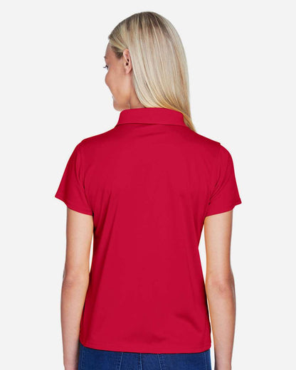 Harriton Women's Polyester Jersey Polo M315W #colormdl_Red