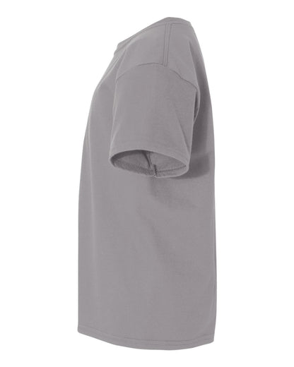 Gildan Youth Light Cotton T-Shirt 3000B #color_Gravel