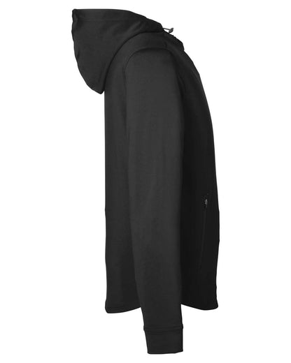 Swannies Men's Ivy Hooded Sweatshirt SWI600 #color_Black