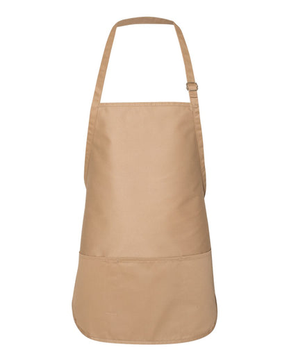 Liberty Bags Adjustable Neck Strap Apron 5507 #color_Tan