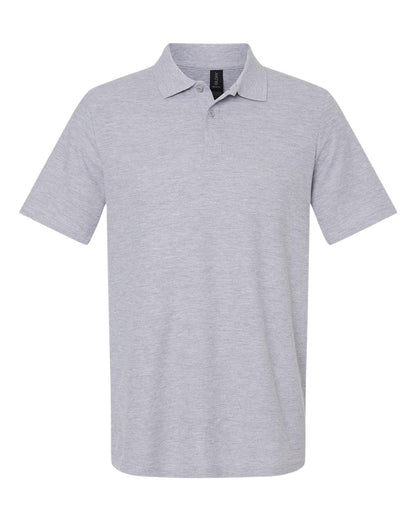 Gildan Softstyle® Adult Pique Polo 64800 #color_Sport Grey