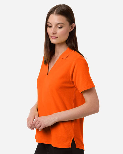 CORE365 Women's Resolve CVC Performance Pique Polo CE106W #colormdl_Campus Orange