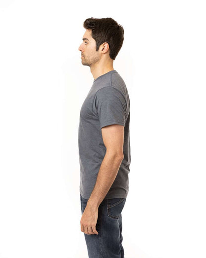 econscious Unisex Committed CVC T-Shirt EC1090 #colormdl_Navy Heather