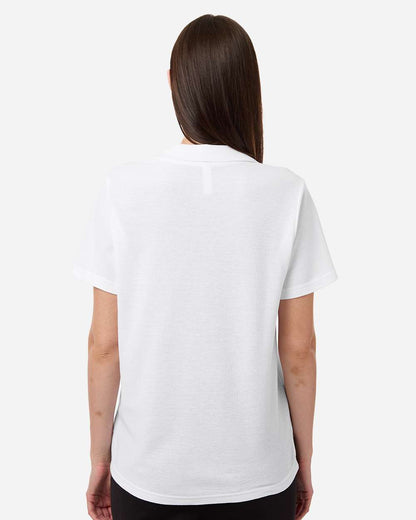 CORE365 Women's Resolve CVC Performance Pique Polo CE106W #colormdl_White