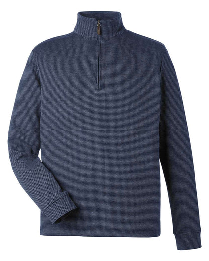 vineyard vines Men's Bluffs Quarter-Zip Pullover K004693 #color_Nautical Navy