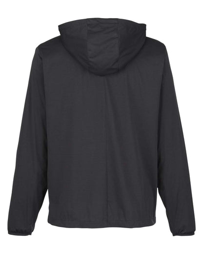 North End Men's Network Lightweight Jacket NE75 #color_Black Heather
