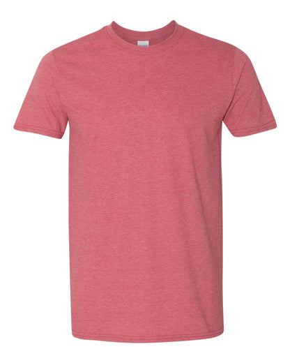 Gildan Unisex Softstyle® T-Shirt 64000 #color_Heather Cardinal Red