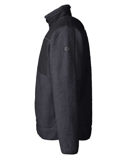 Spyder Unisex Venture Sherpa Jacket S17940 #color_Black