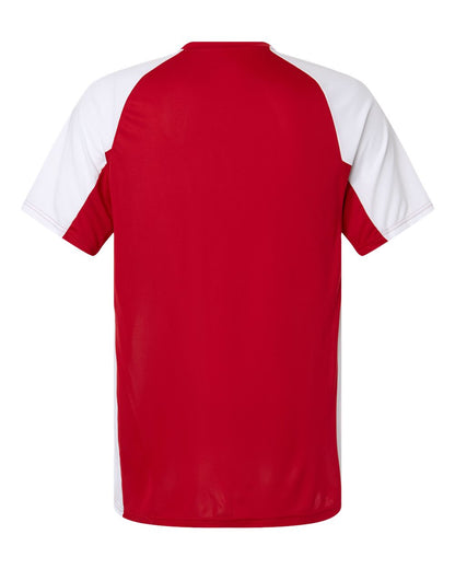 Augusta Sportswear Men's Cutter Jersey 1517 #color_Red/ White