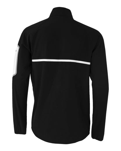 Holloway Unisex Weld Jacket 229543 #color_Black/ White