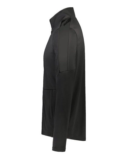 Holloway Men's Crosstown Full-Zip Jacket 223530 #color_Black