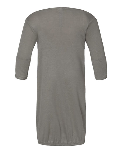 Rabbit Skins Infant Baby Rib Layette 4406 #color_Titanium