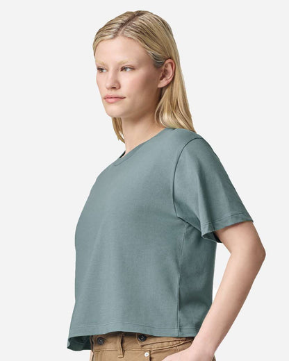 American Apparel Women's Fine Jersey Boxy Tee 102 #colormdl_Arctic