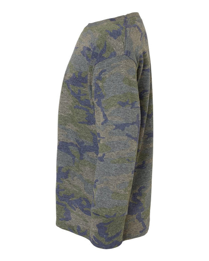 Rabbit Skins Toddler Fine Jersey Long Sleeve Tee 3302 #color_Vintage Camo