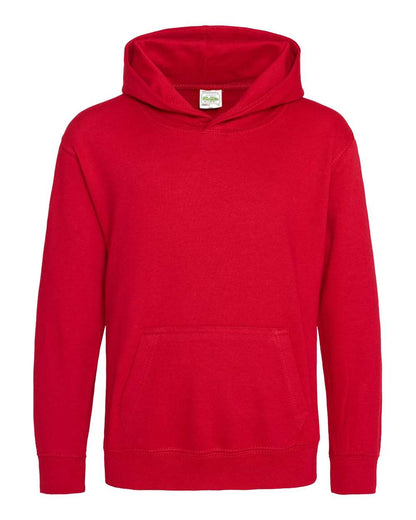 AWDis Youth Hooded Sweatshirt JHY001 #color_Fire Red