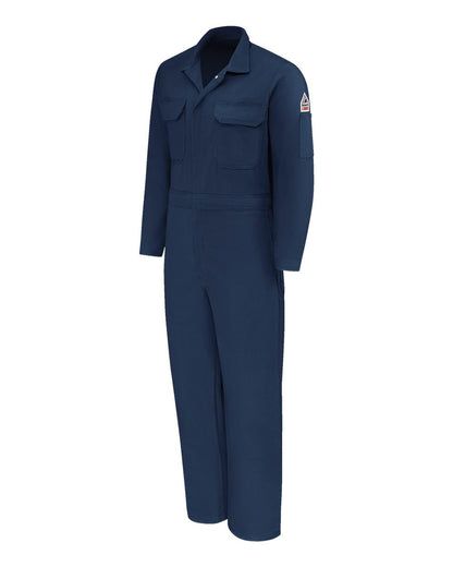 Bulwark Premium Coverall - EXCEL FR® ComforTouch® - 7 oz. CLB2 #color_Navy