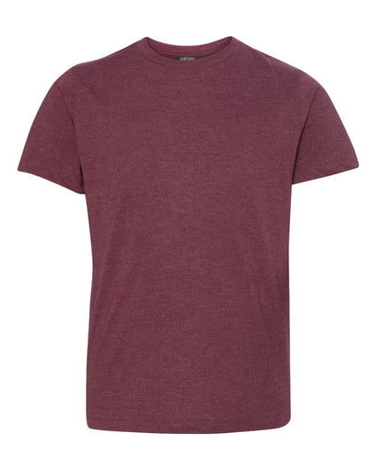 LAT Youth Fine Jersey Tee 6101 #color_Vintage Burgundy