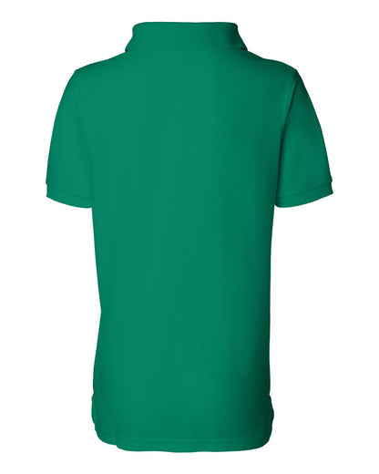 Sierra Pacific Women's Silky Smooth Piqué Polo 5500 #color_Kelly Green