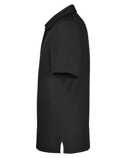 CORE365 Men's Fusion ChromaSoft™ Pique Polo CE112 #color_Black