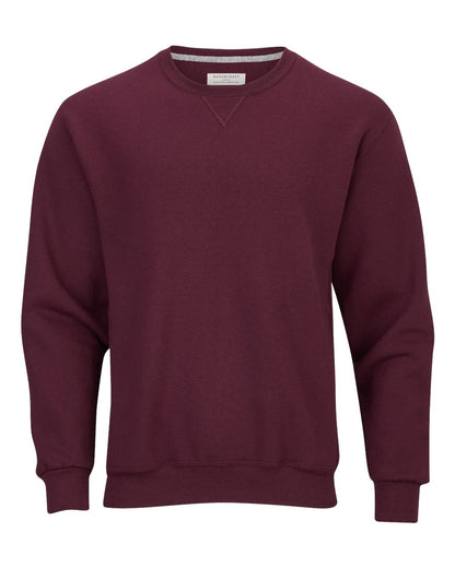 Boxercraft Fleece Crew Pullover BM5101 #color_Maroon