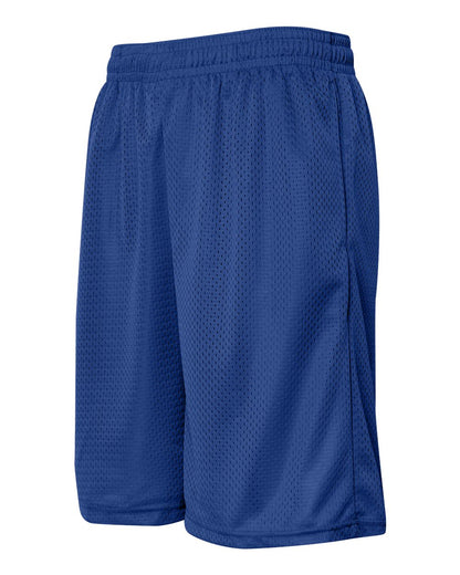 Badger Pro Mesh 9" Shorts with Pockets 7219 #color_Royal