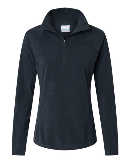 Columbia Women's Glacial™ IV Quarter Fleece Pullover 212495 #color_Black