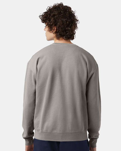 Champion Unisex Garment-Dyed Crewneck Sweatshirt CD400 #colormdl_Concrete
