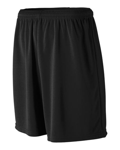 Augusta Sportswear Wicking Mesh Athletic Shorts 805 #color_Black